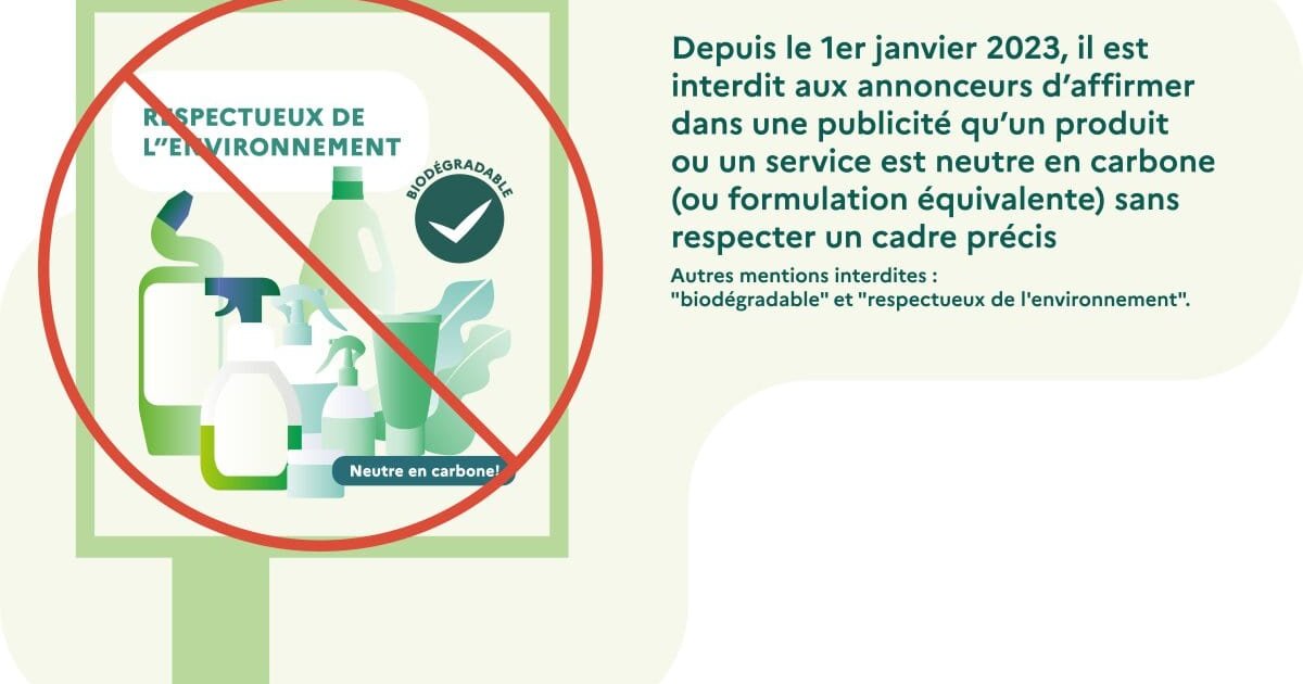 Publicité : la lutte contre le « greenwashing » est engagée – notre-environnement