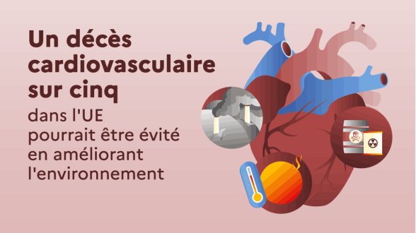 En Europe, un décès cardiovasculaire sur cinq lié à l'environnement