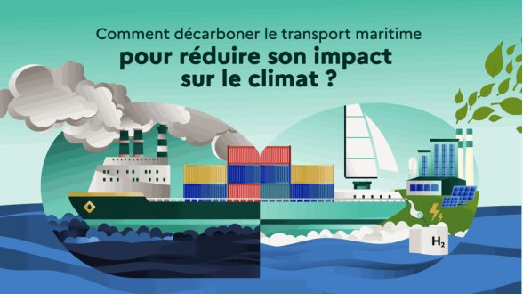 Pollution des navires : des solutions pour décarboner le transport maritime