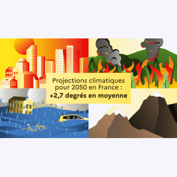 Réchauffement : ce qui changera en 2050 avec une France à + 2,7 degrés