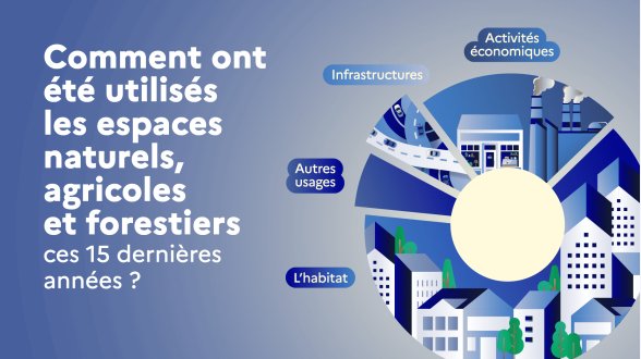 En France, une baisse inégale d'espaces naturels utilisés pour construire en 2025