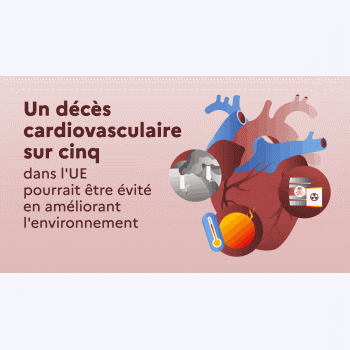 En Europe, un décès cardiovasculaire sur cinq lié à l'environnement