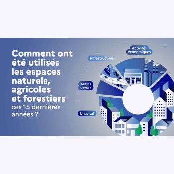 En France, une baisse inégale d'espaces naturels utilisés pour construire en 2025