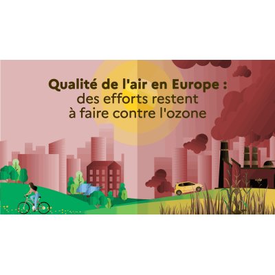 Qualité de l'air en Europe : des efforts restent à faire contre l'ozone