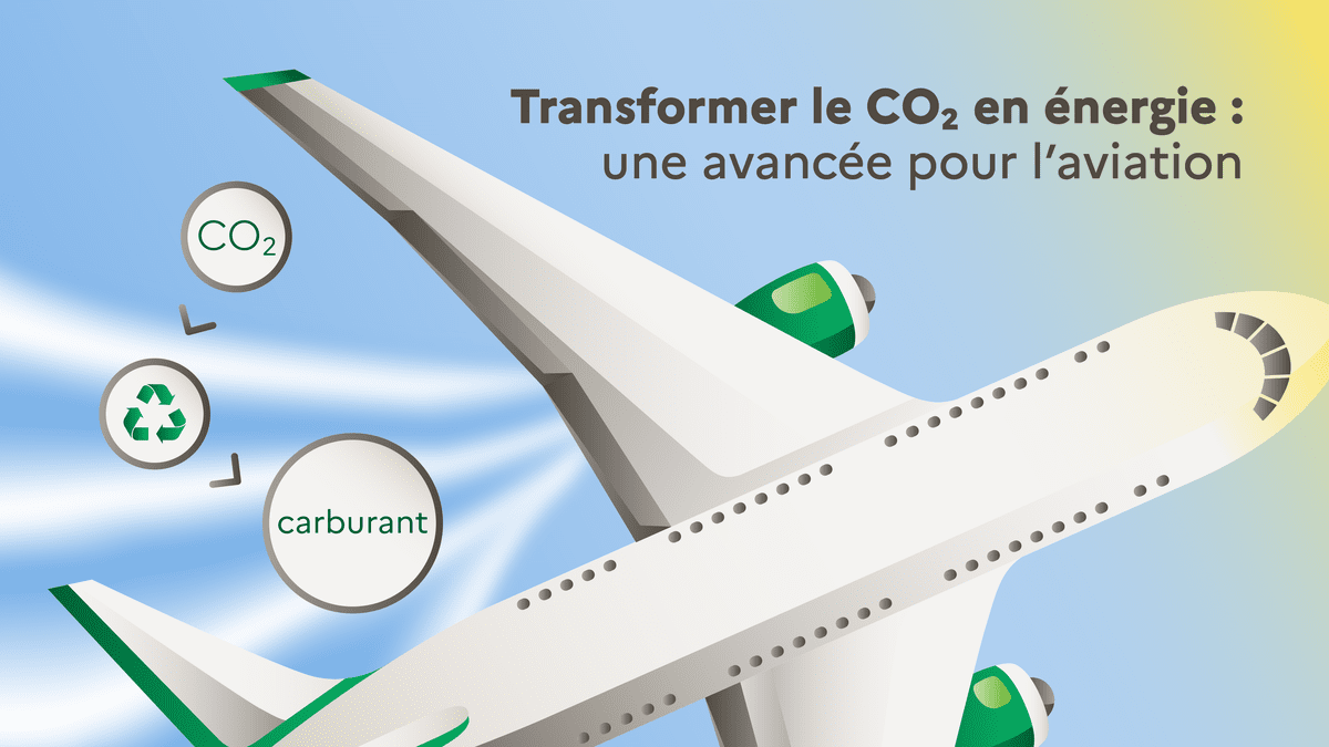 Transformer le CO2 en énergie : une avancée pour l'aviation