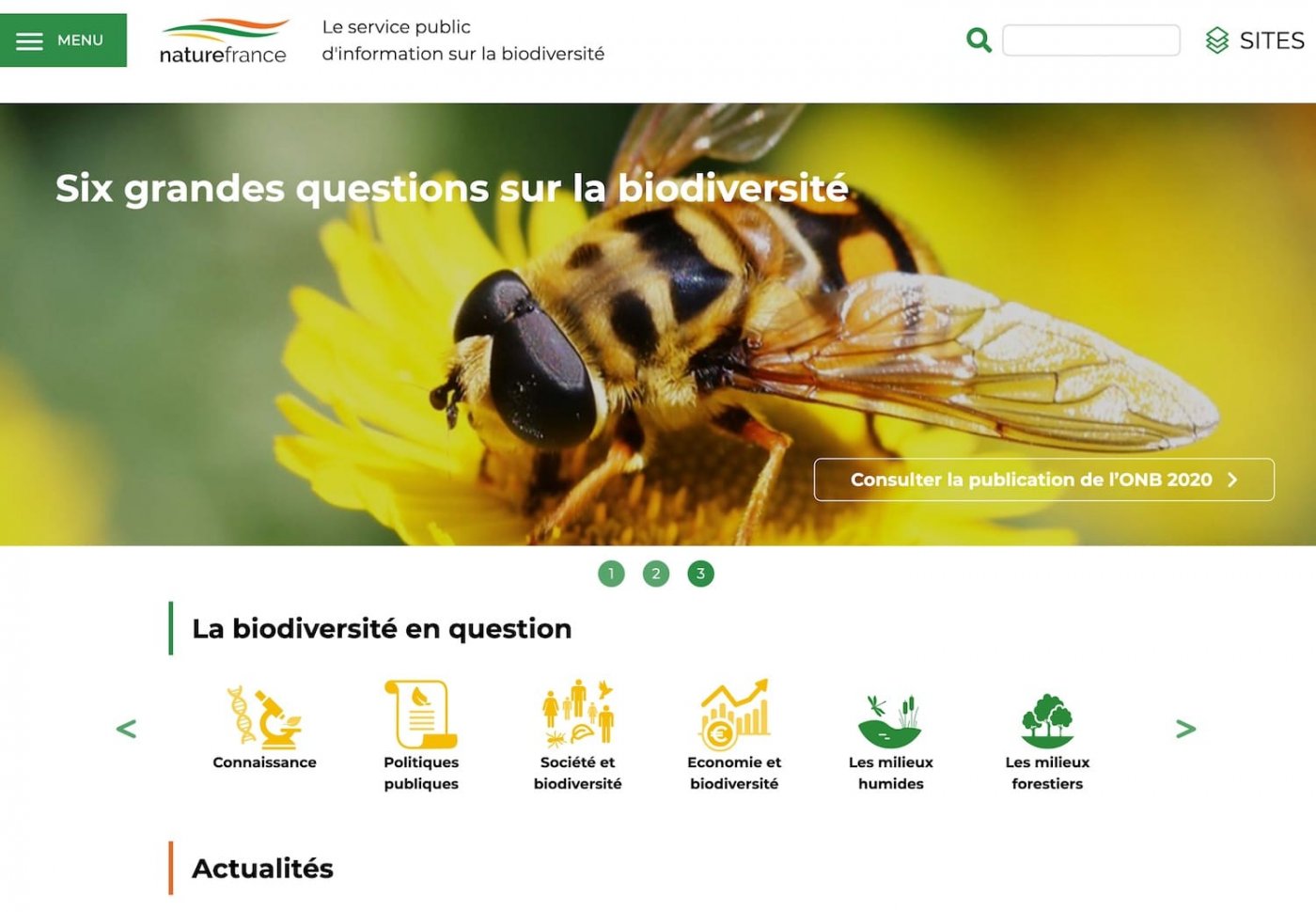 Le site naturefrance